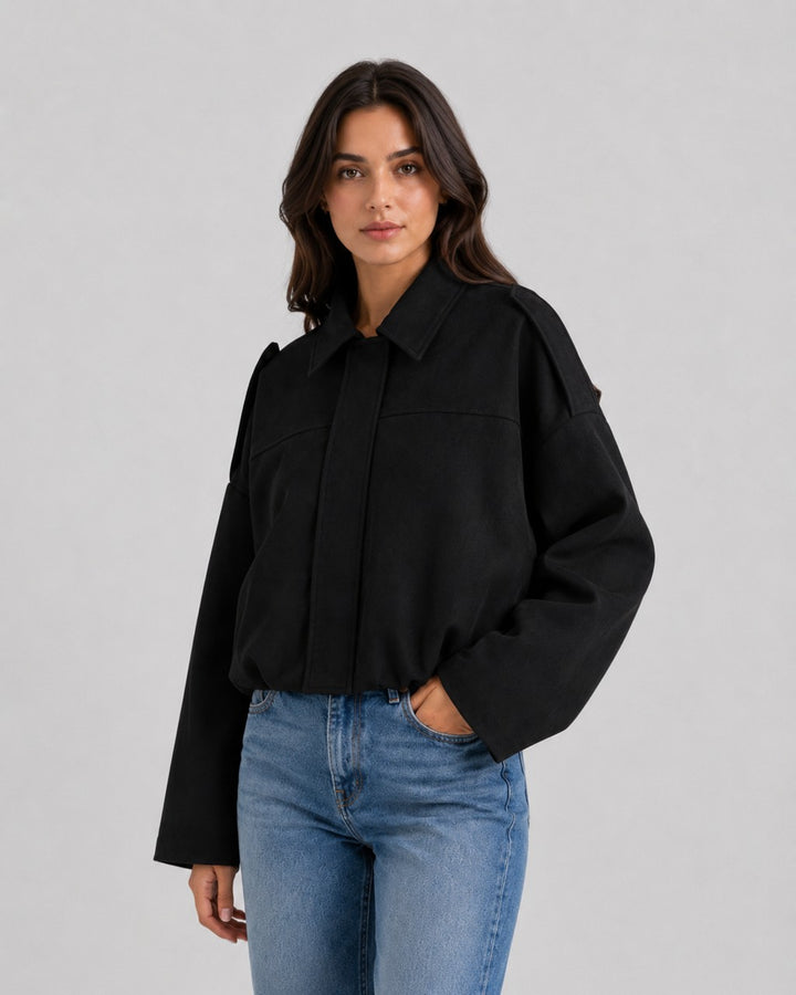 Giacca Corta Stile Bomber