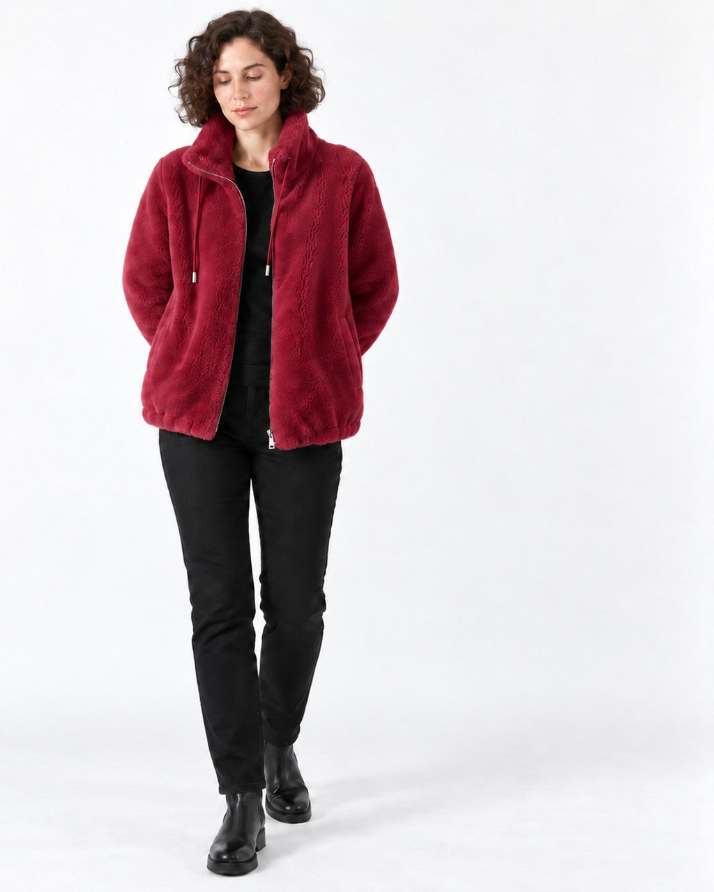 Giacca Morbida con Coulisse