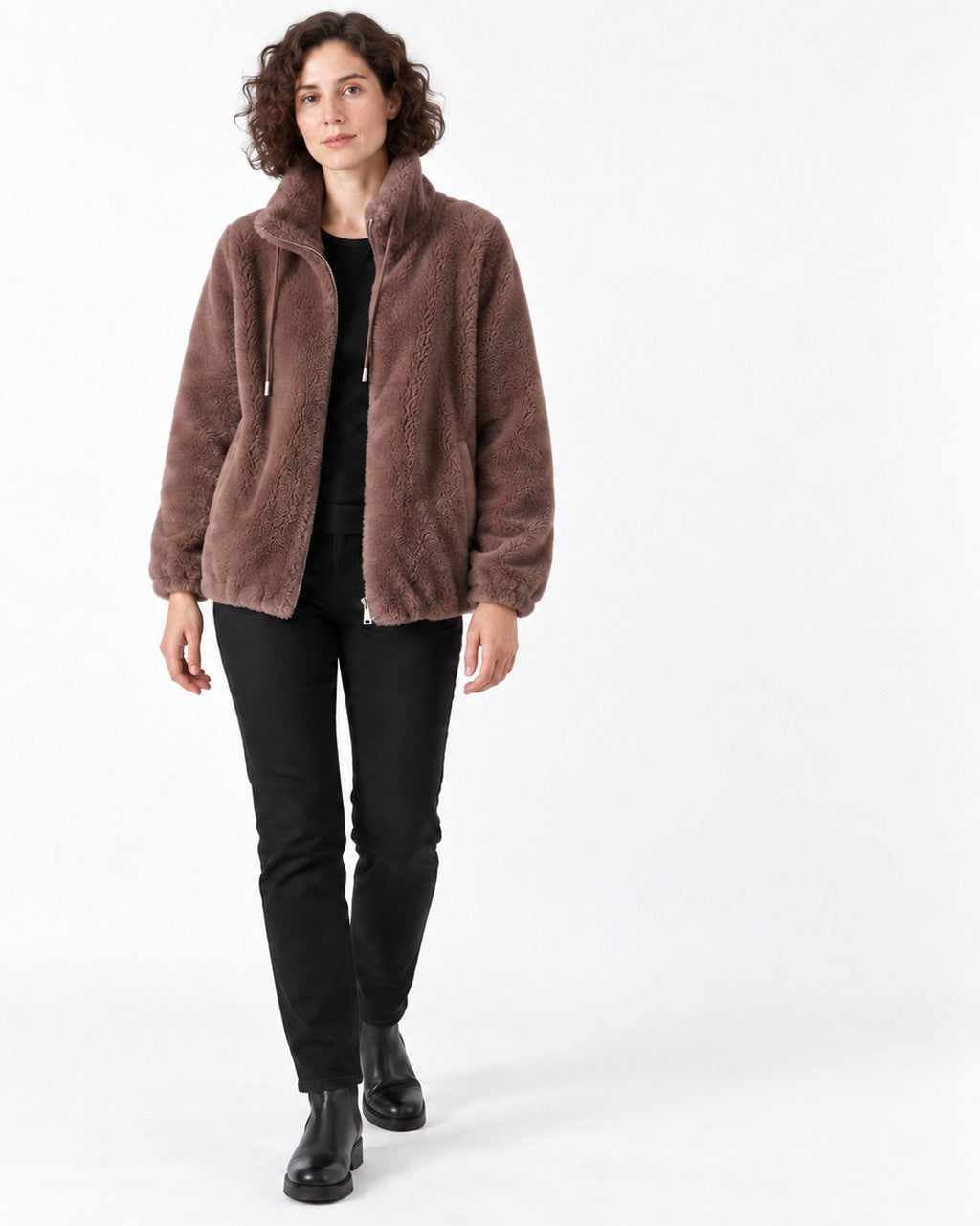 Giacca Morbida con Coulisse
