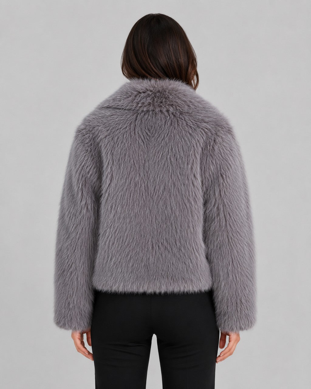 Giacca Soffice con Collo Ampio