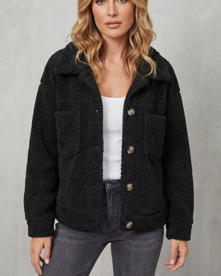 Giacca Stile Camicia con Tasche