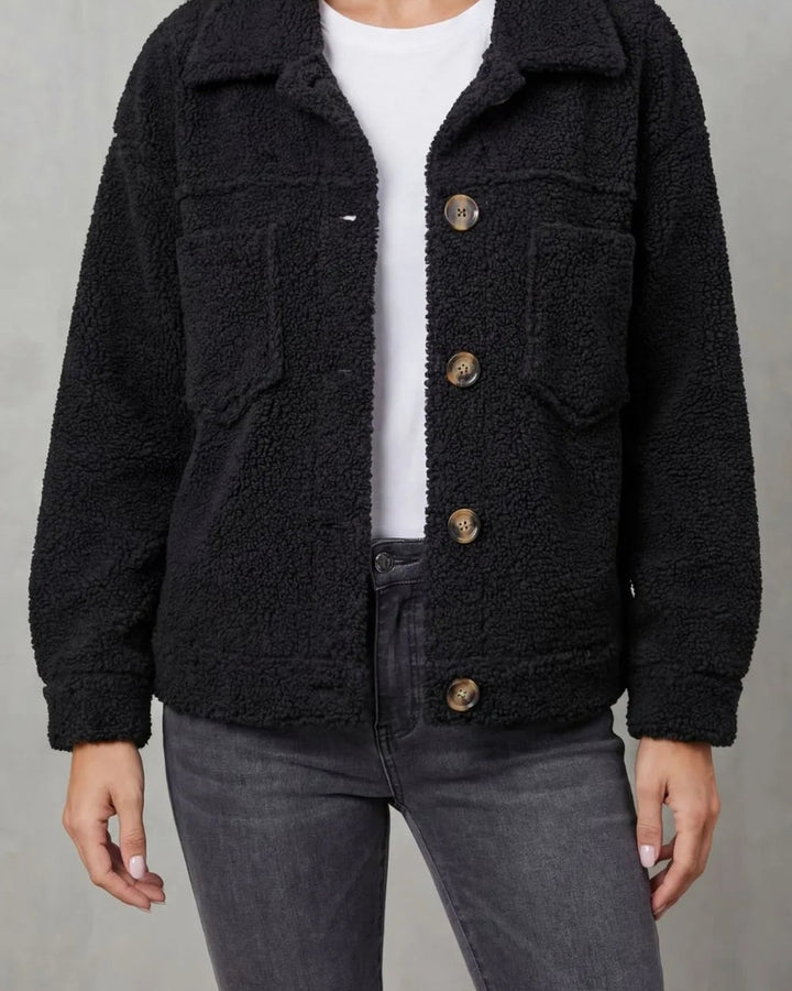 Giacca Stile Camicia con Tasche