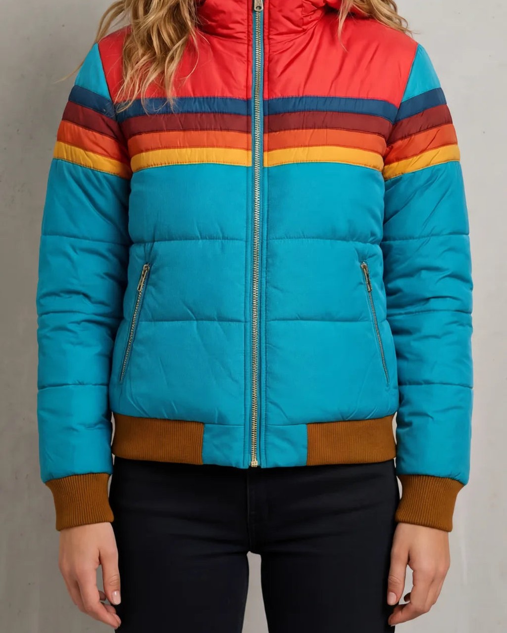 Giacca Stile Retrò Colorata