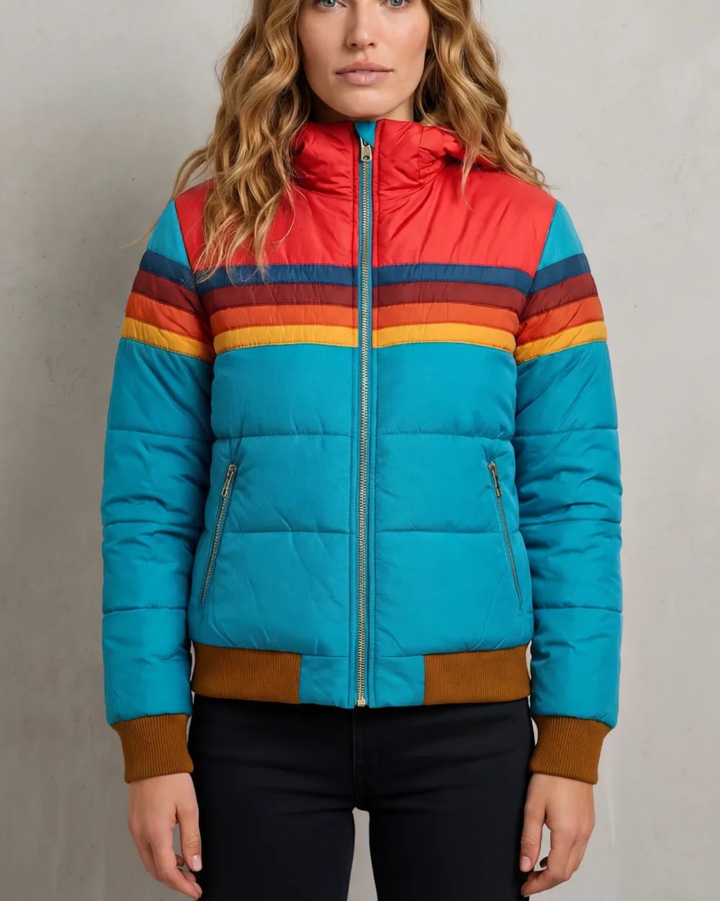 Giacca Stile Retrò Colorata