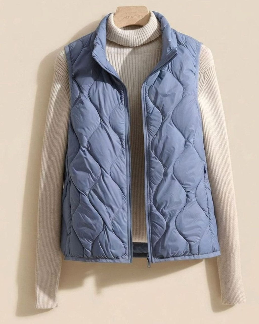 Gilet Imbottito con Cerniera