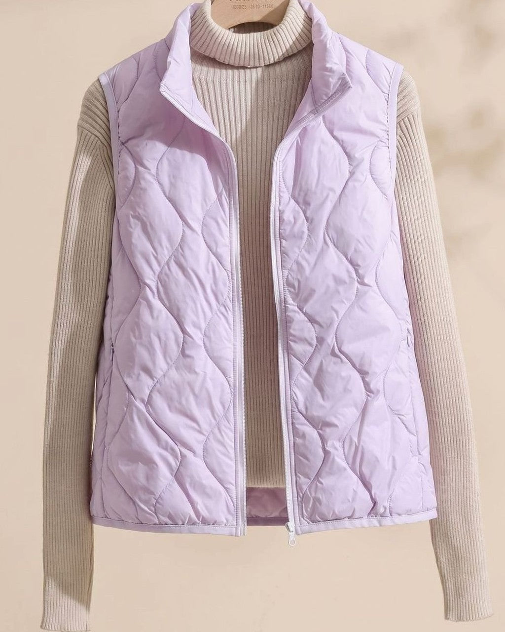 Gilet Imbottito con Cerniera