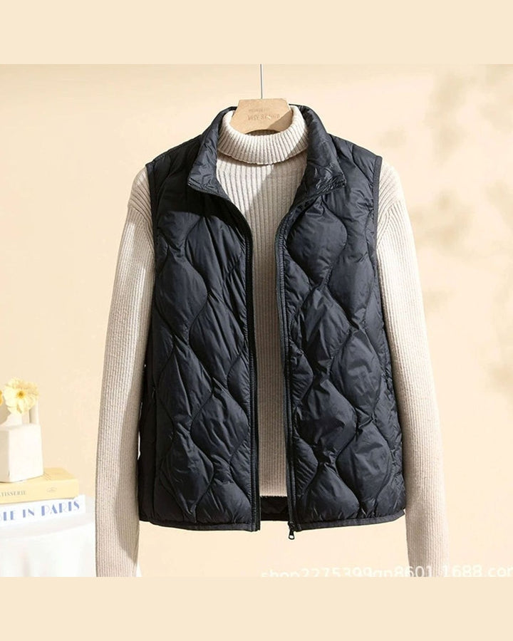 Gilet Imbottito con Cerniera