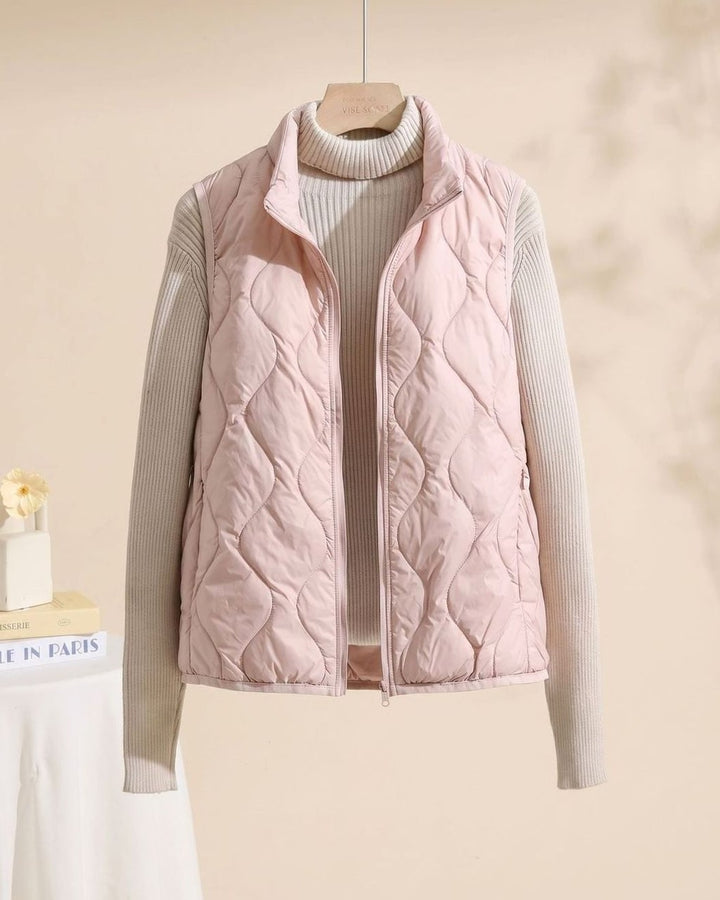 Gilet Imbottito con Cerniera