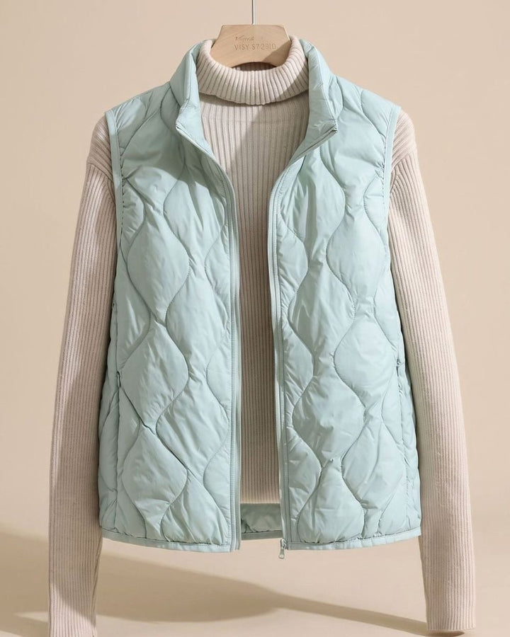 Gilet Imbottito con Cerniera