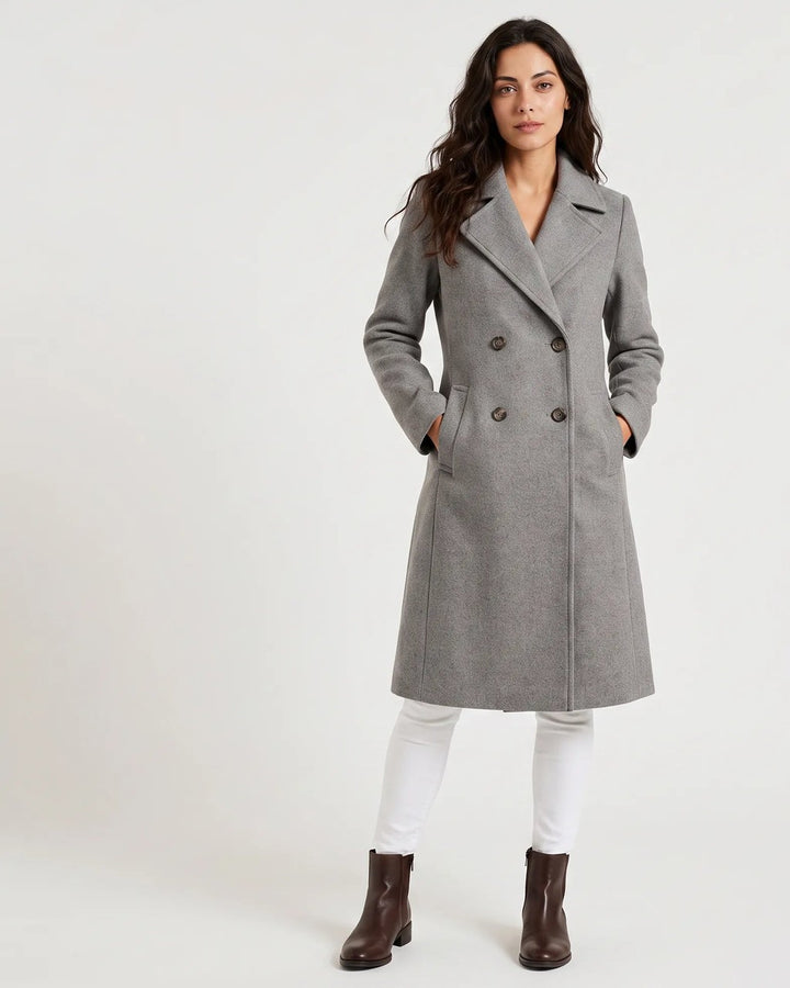 Cappotto Strutturato a Doppio Petto