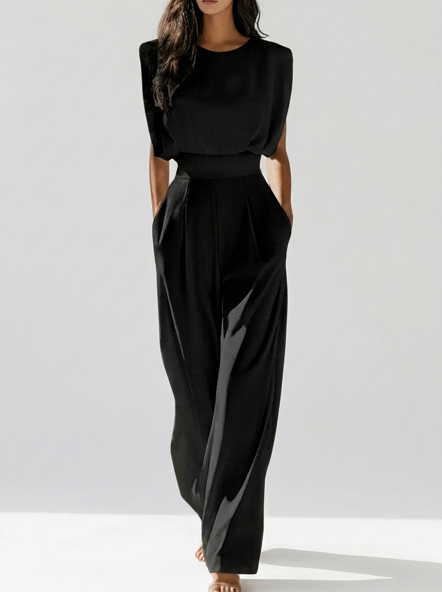 Completo Fluido con Pantalone Palazzo