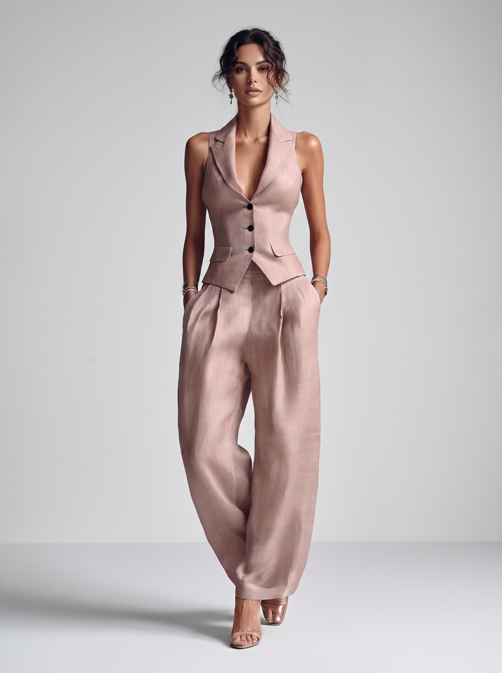 Completo Gilet e Pantalone Largo