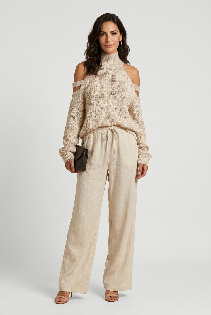 Completo con Maglione Cut-Out