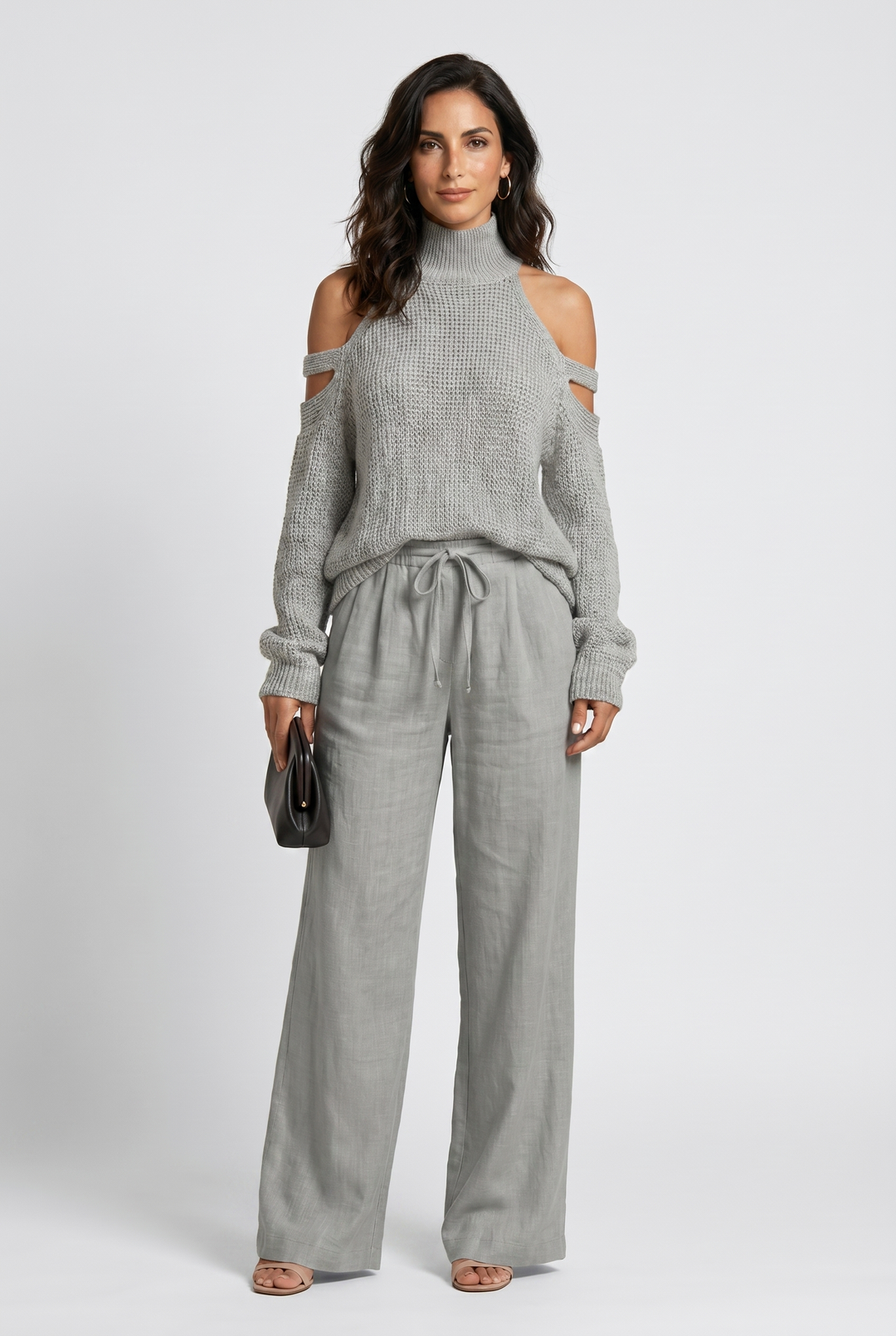 Completo con Maglione Cut-Out