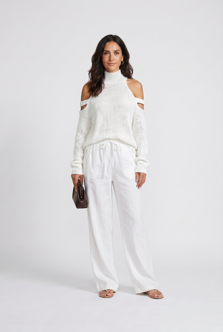 Completo con Maglione Cut-Out