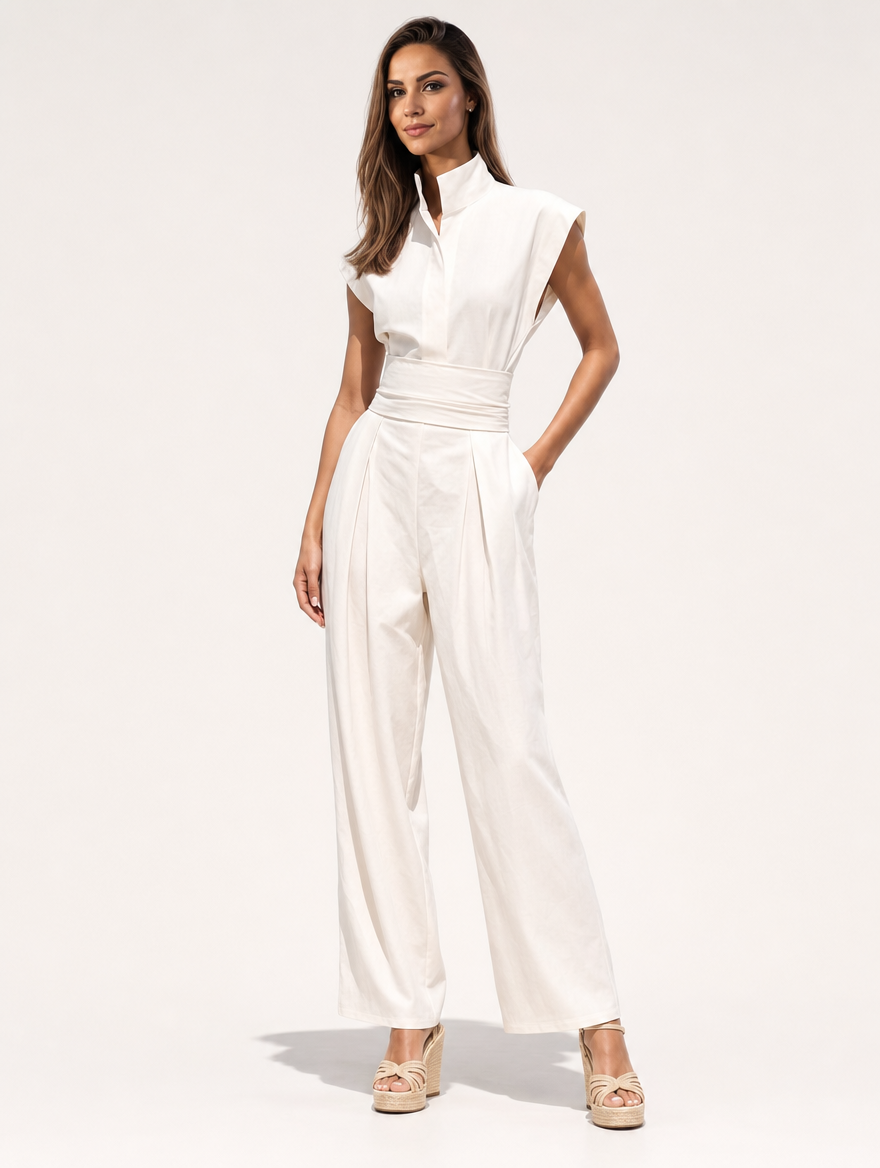 Completo Elegante con Collo Alto