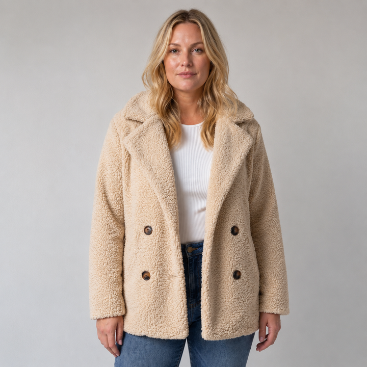 Cappotto Morbido a Doppio Petto