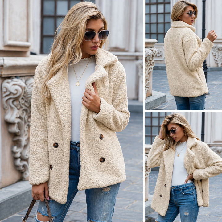Cappotto Morbido a Doppio Petto