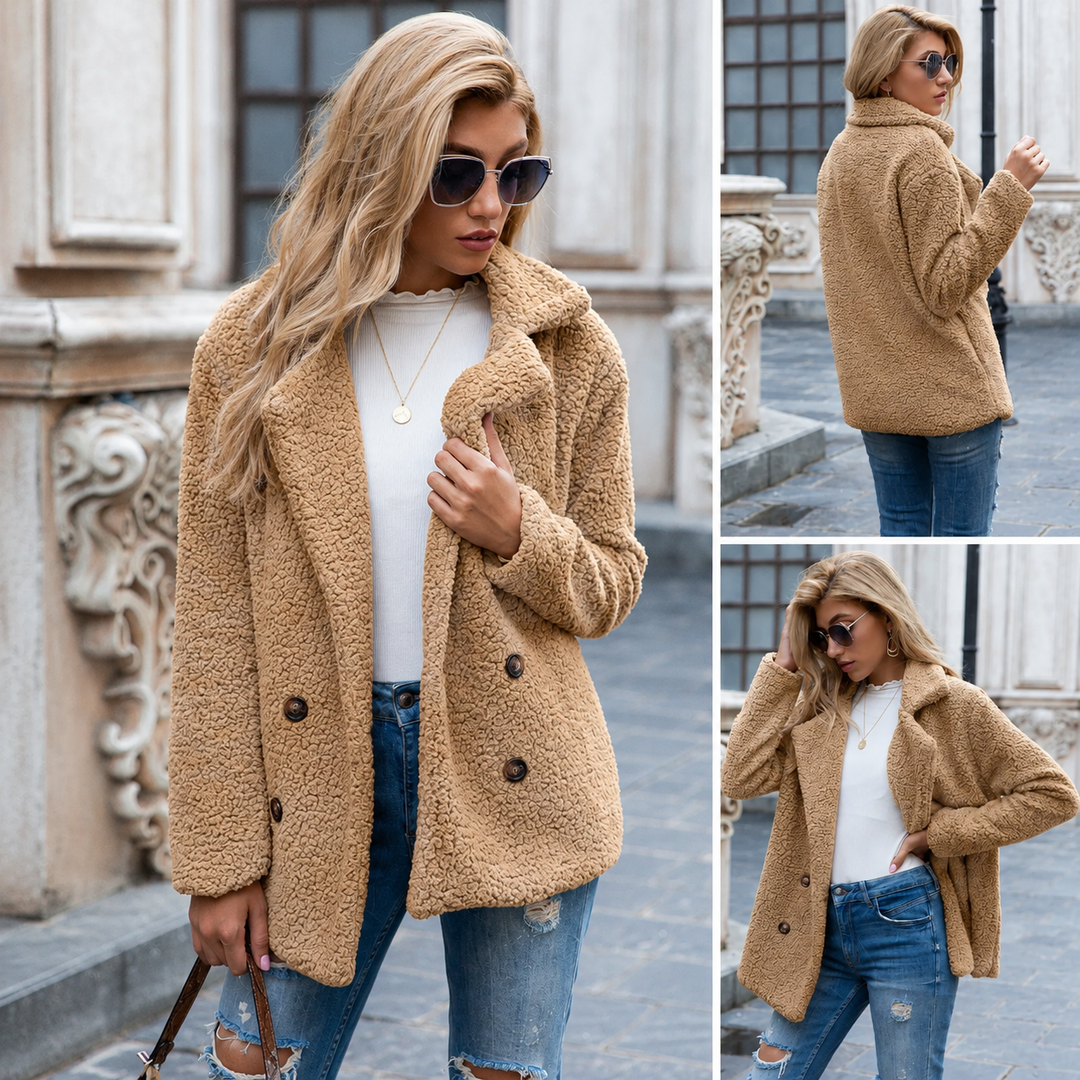 Cappotto Morbido a Doppio Petto