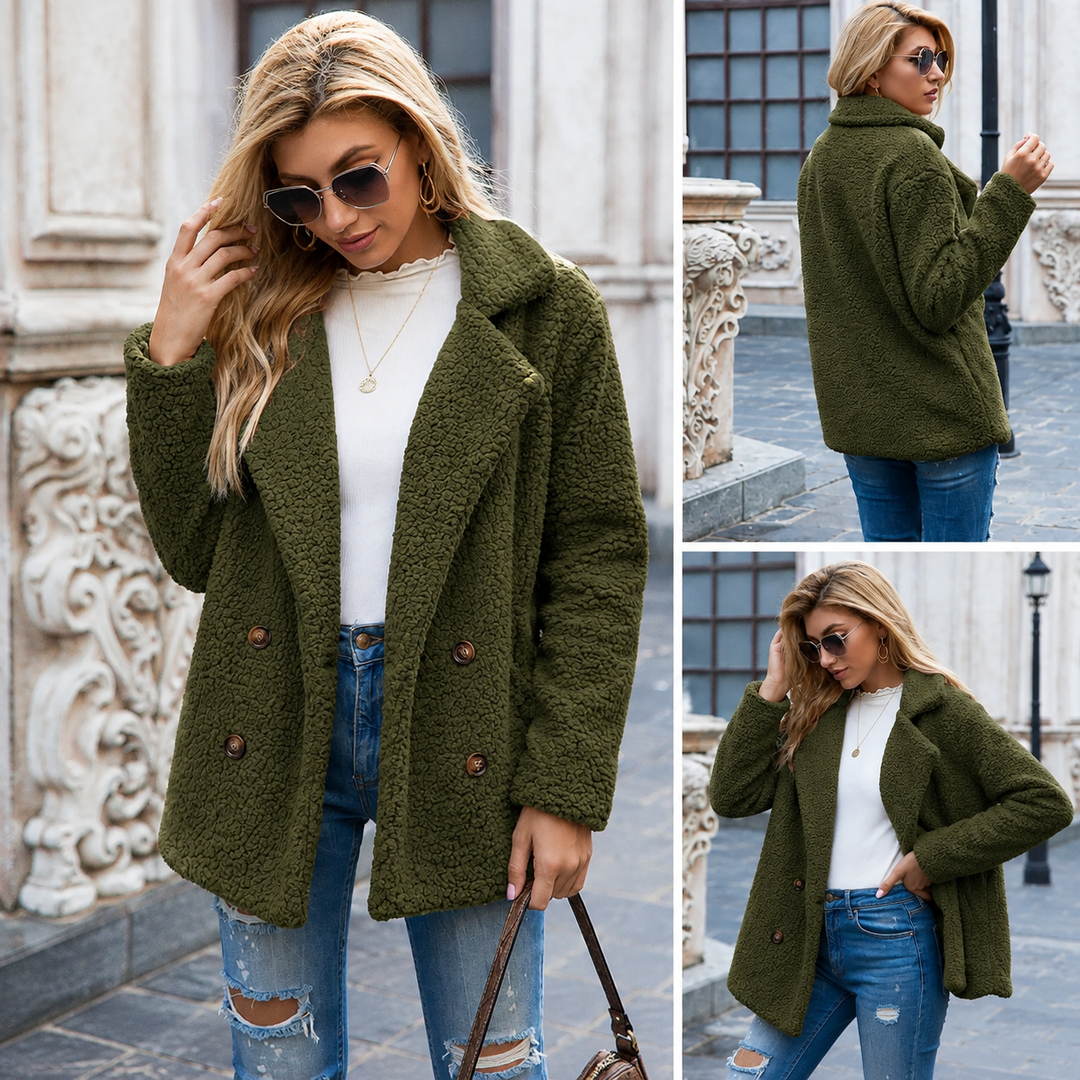 Cappotto Morbido a Doppio Petto