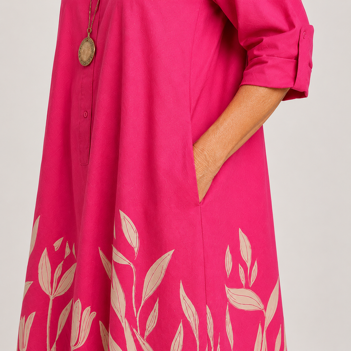 Abito Chemisier Fucsia