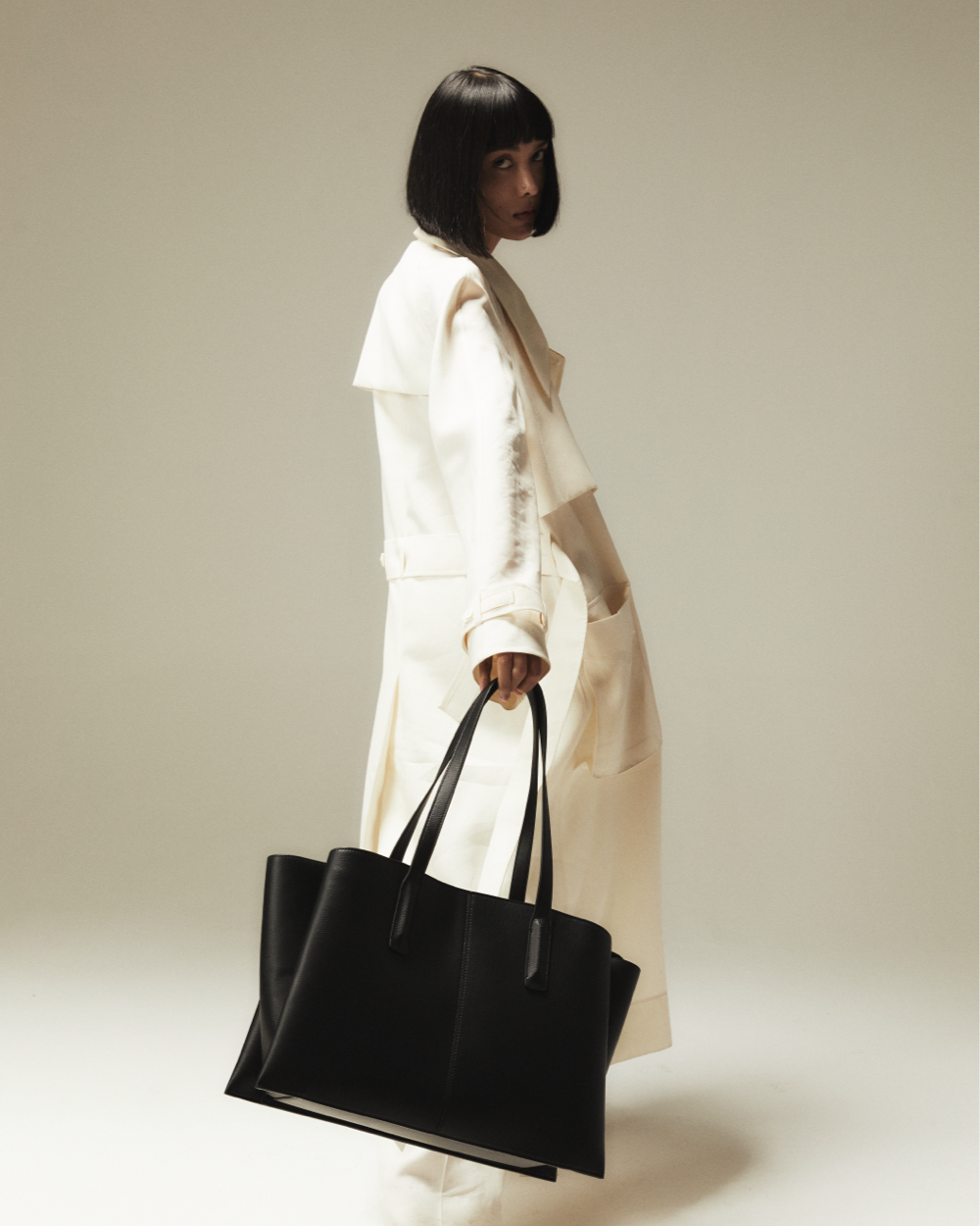 Borsa da Lavoro Elegante Nera