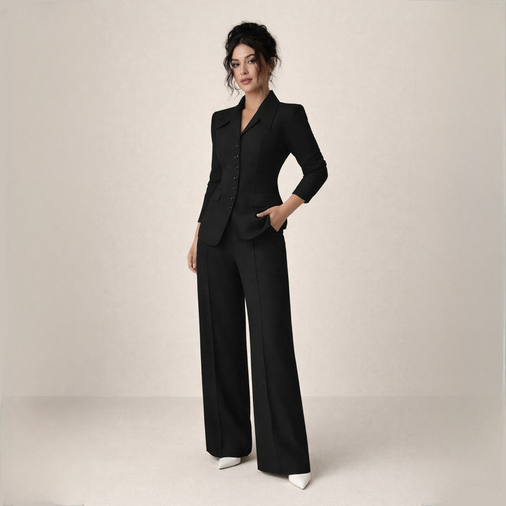 Completo Tailleur Elegante Nero