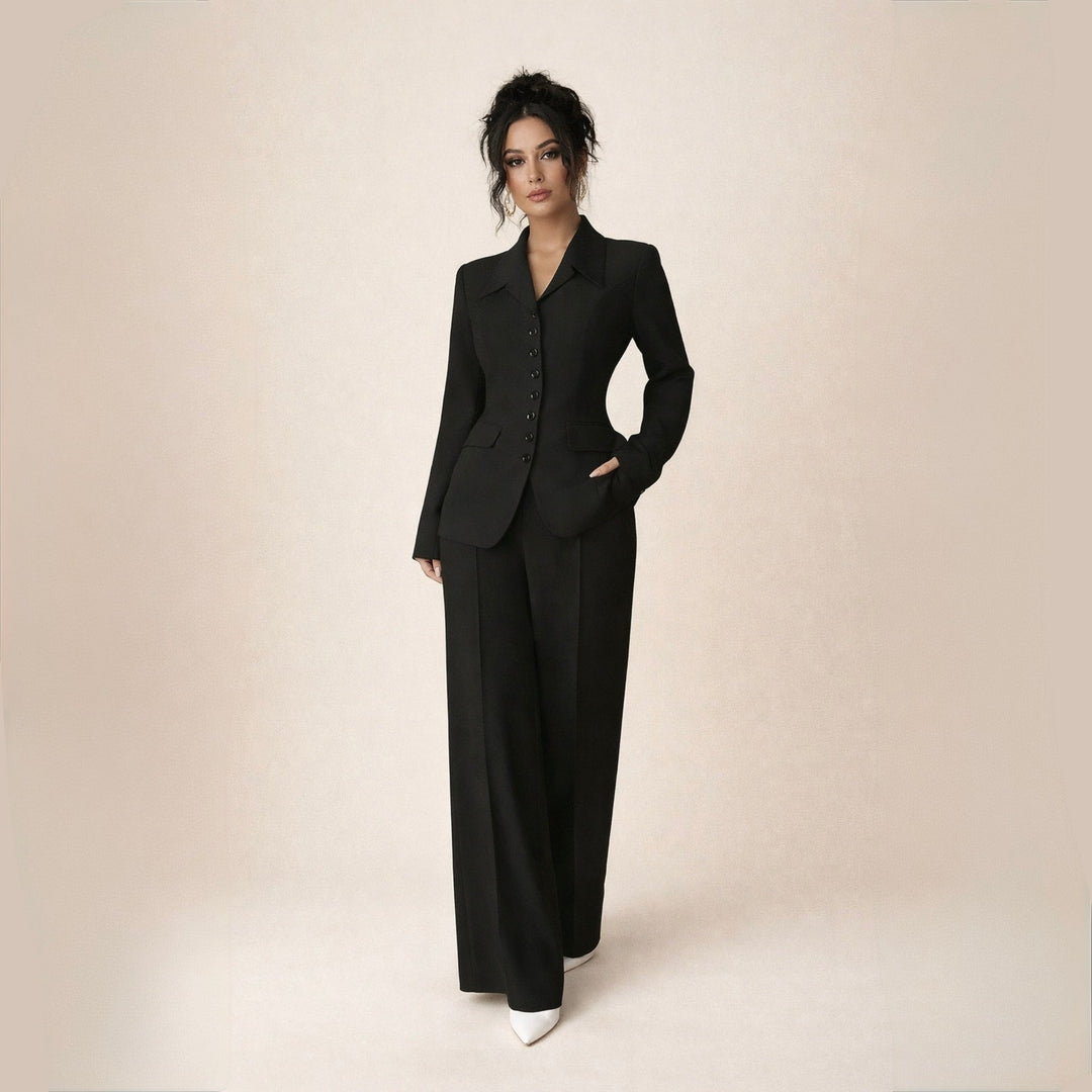 Completo Tailleur Elegante Nero