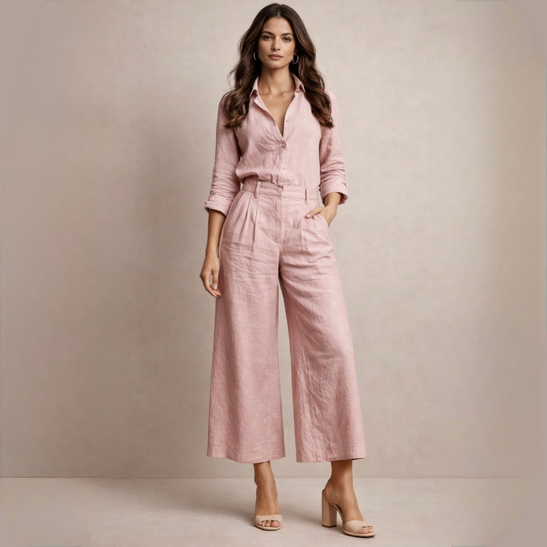 Completo Camicia e Pantalone Palazzo