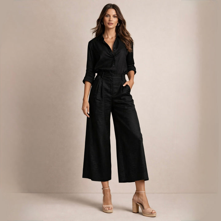Completo Camicia e Pantalone Palazzo