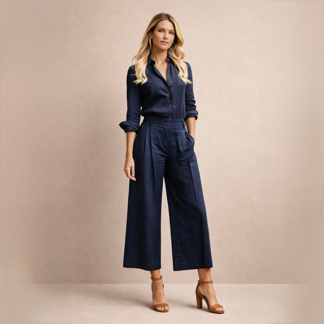 Completo Camicia e Pantalone Palazzo