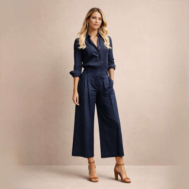 Completo Camicia e Pantalone Palazzo