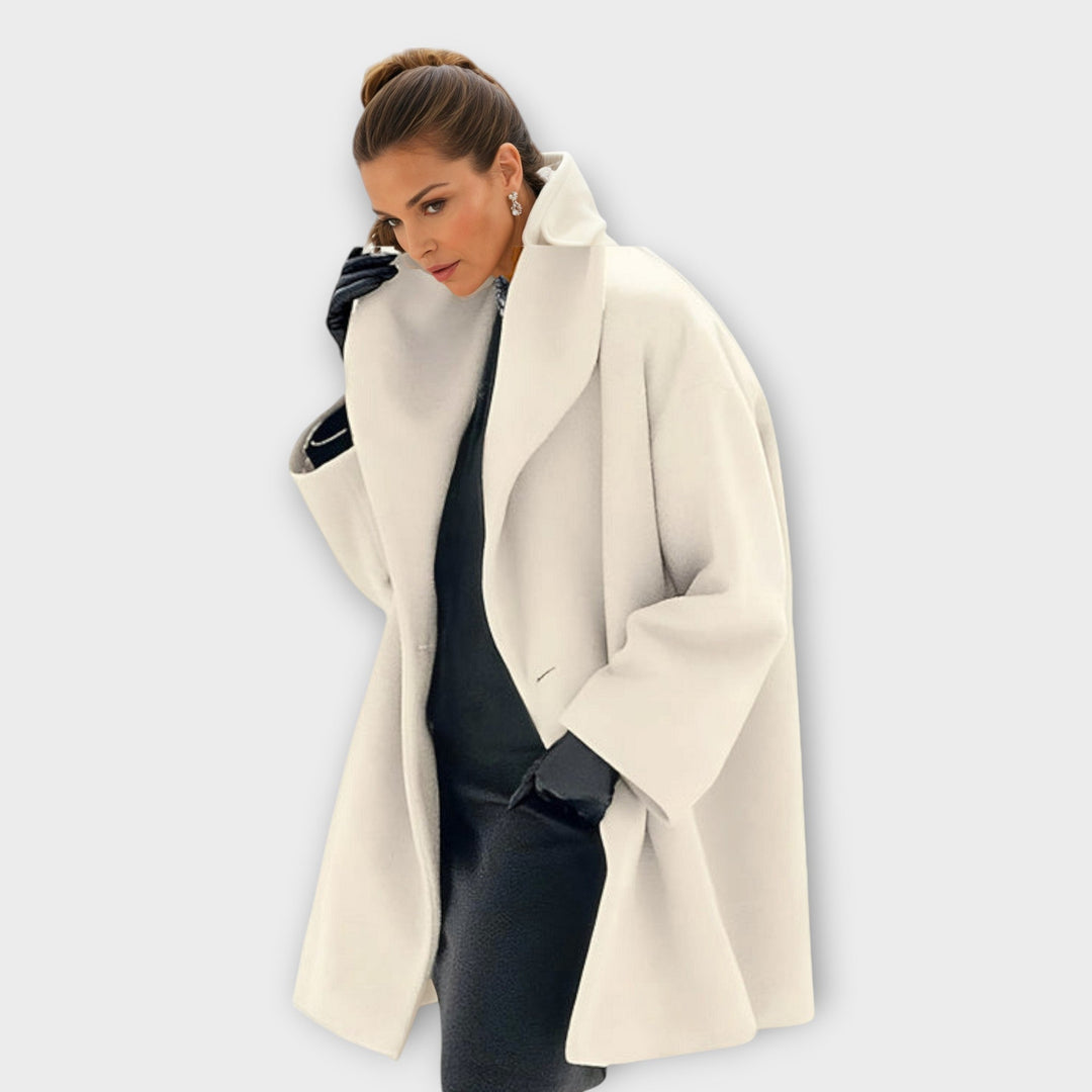 Giacca Elegante con Collo Ampio
