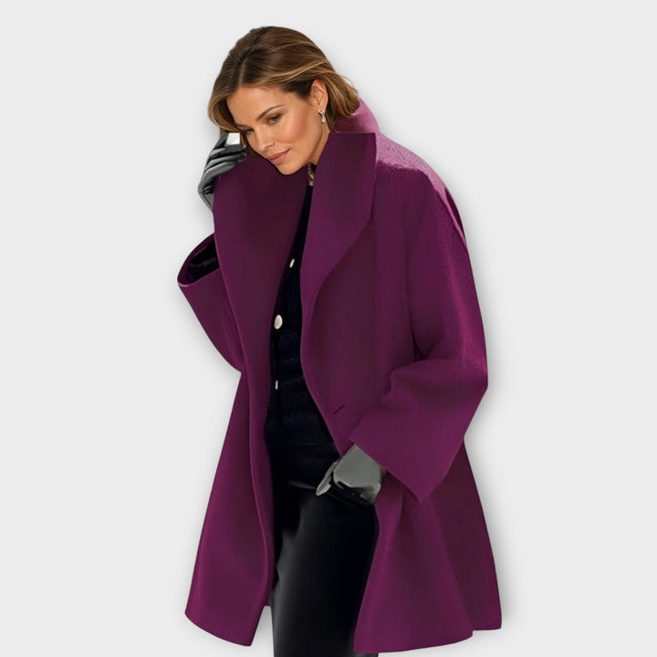 Giacca Elegante con Collo Ampio