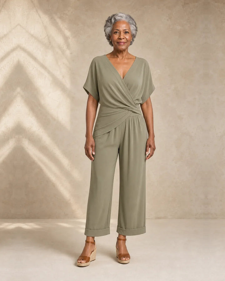 Completo con Top Drappeggiato