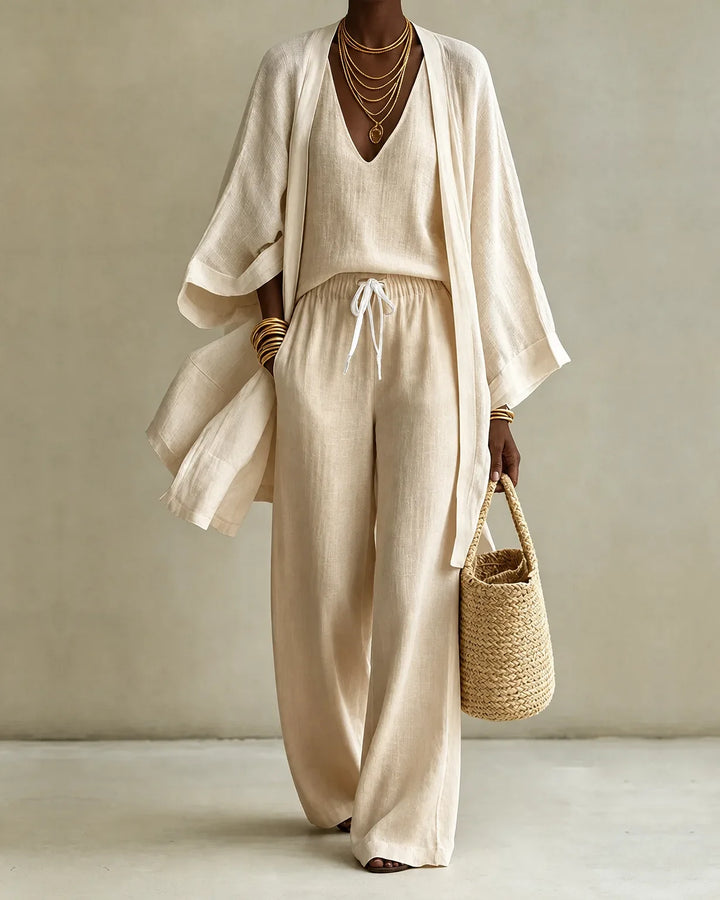Completo Tre Pezzi con Cardigan