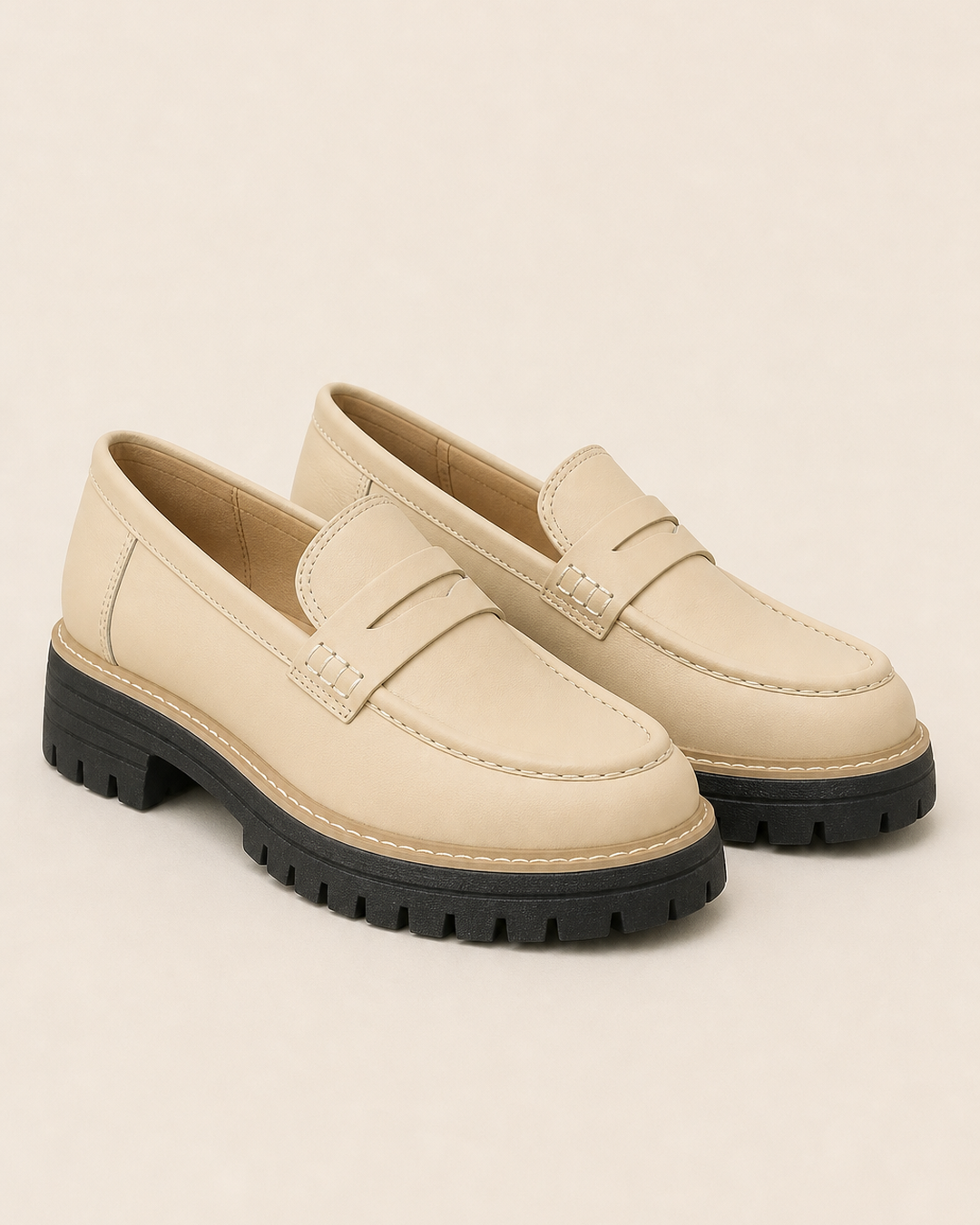 Mocassini con Platform Alto