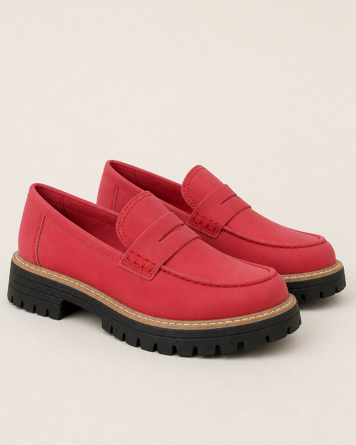 Mocassini con Platform Alto