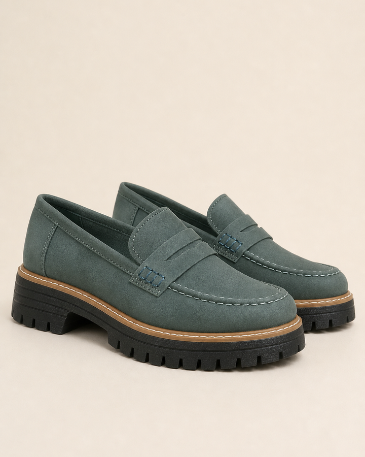 Mocassini con Platform Alto