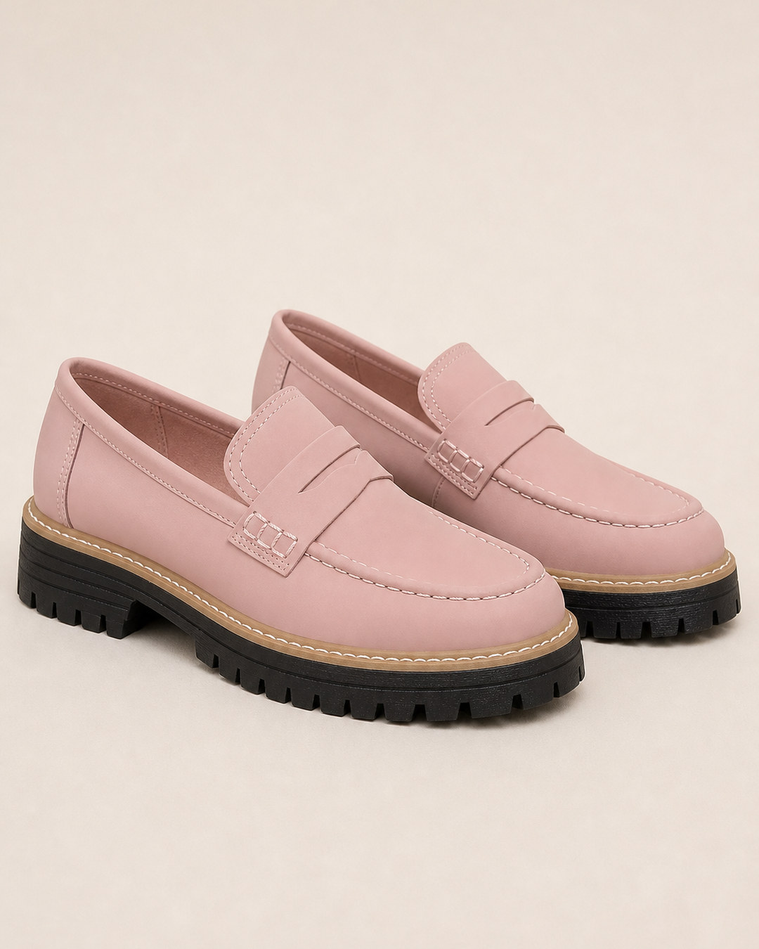 Mocassini con Platform Alto