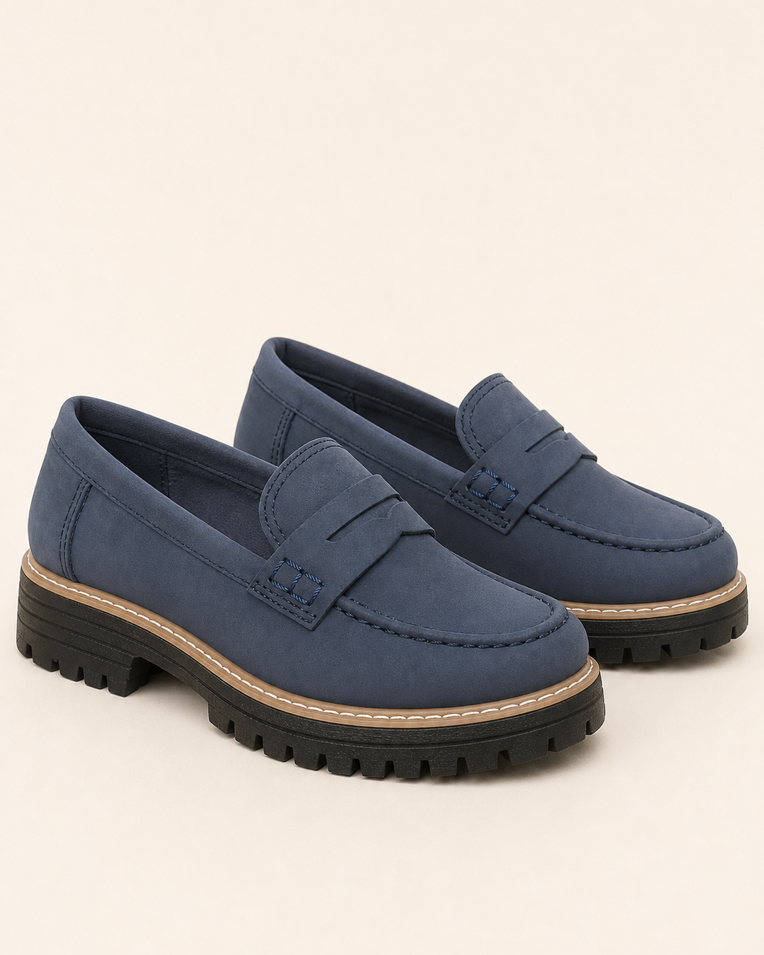 Mocassini con Platform Alto