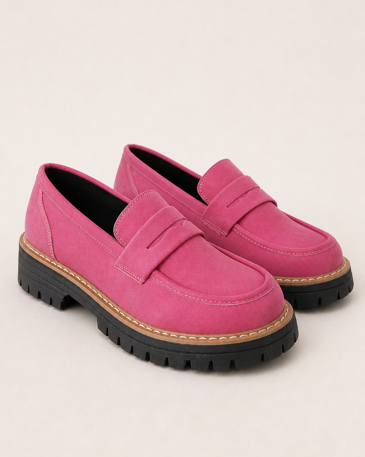 Mocassini con Platform Alto