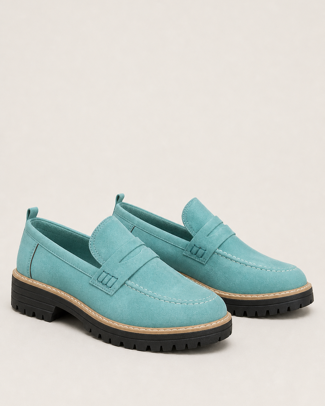 Mocassini con Platform Alto