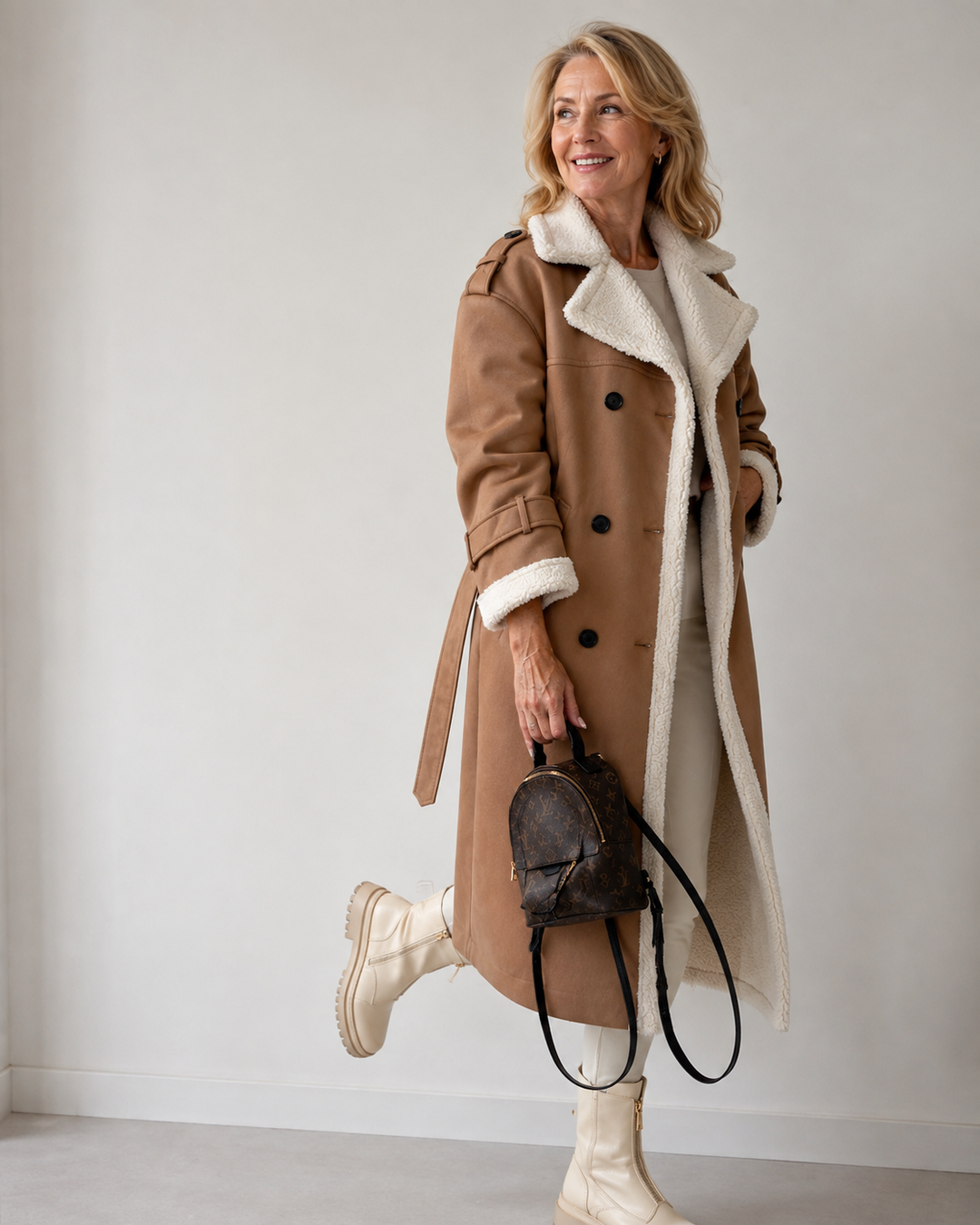Cappotto Lungo con Interno Morbido