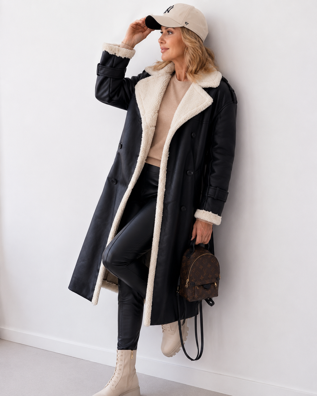 Cappotto Lungo con Interno Morbido