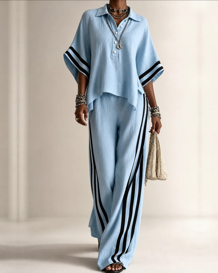 Completo Pantalone con Bande Laterali