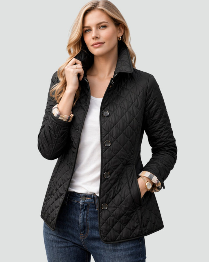 Cappotto Leggero Trapuntato