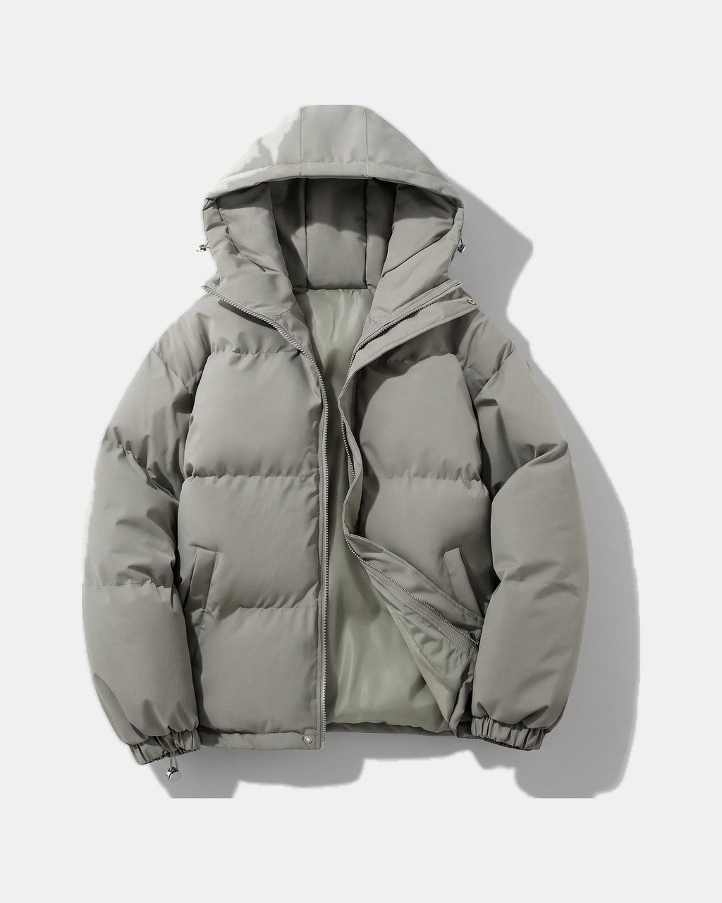 Piumino Oversize con Cappuccio