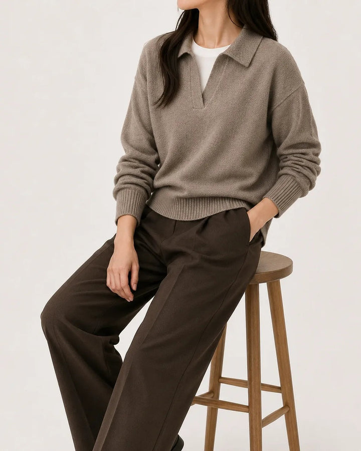 Maglione Elegante Stile Polo