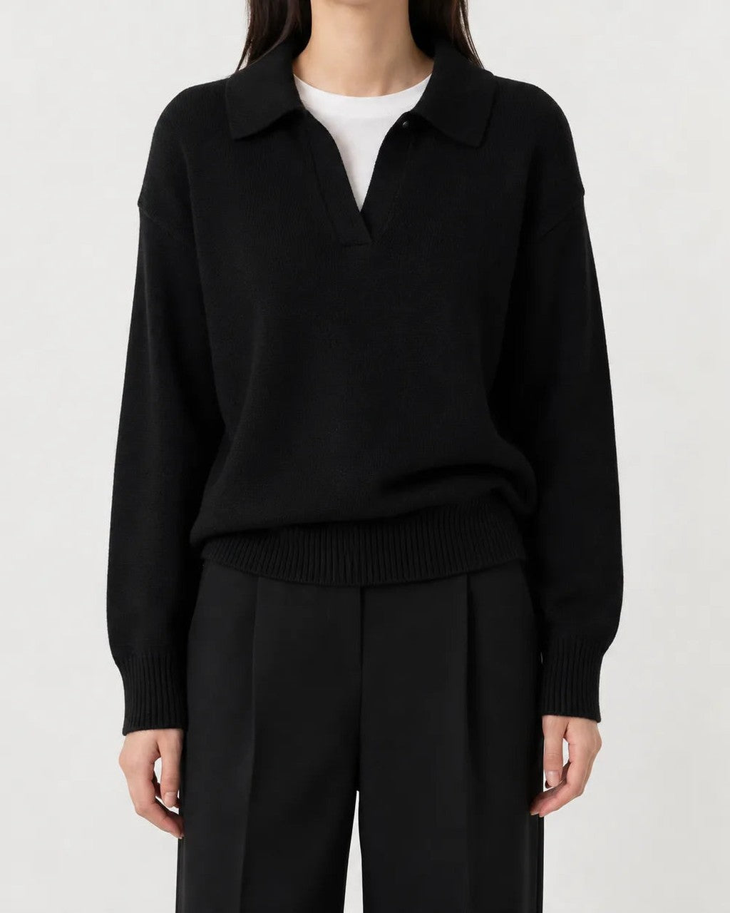 Maglione Elegante Stile Polo